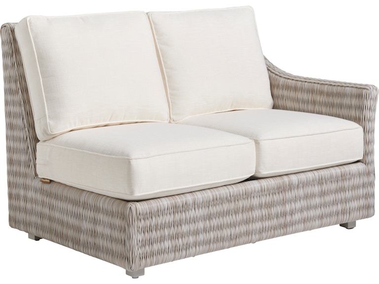 Tommy Bahama Outdoor Living Outdoor Furniture Right Arm Facing Loveseat Shown with Cushion Set 3430-52R at Norwood Furniture