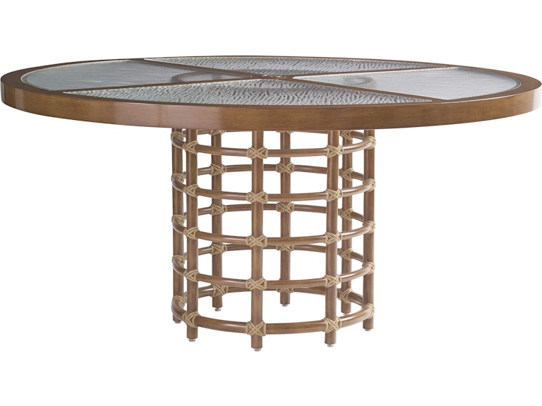 Tommy Bahama Outdoor Living Outdoor Furniture Round Dining Table 3360-870C at Norwood Furniture