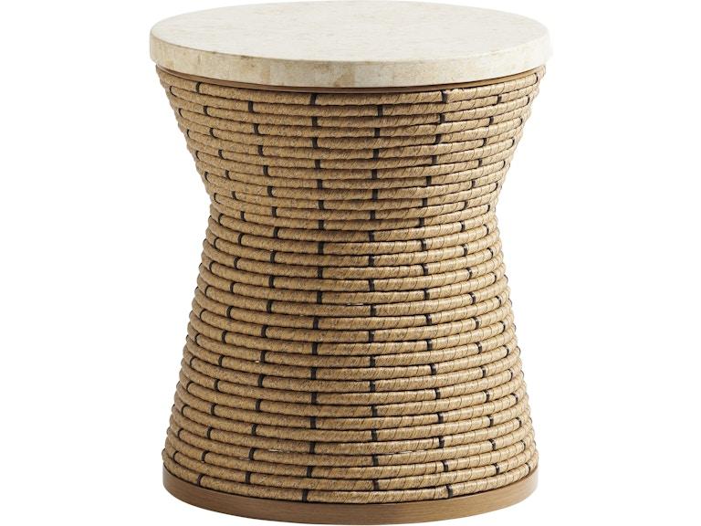 Tommy Bahama Outdoor Living Outdoor Furniture Round Side Table 3930-950C at Norwood Furniture