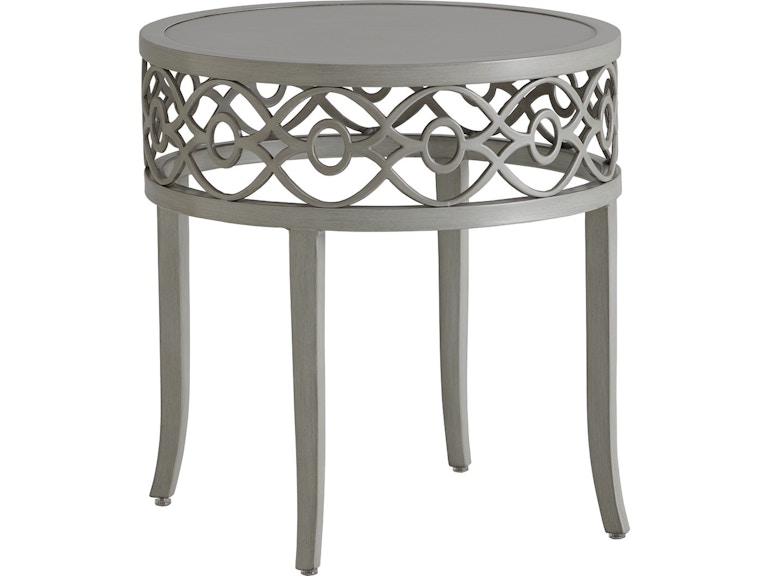 Tommy Bahama Outdoor Living Outdoor Furniture Round End Table 3945-957 at Norwood Furniture