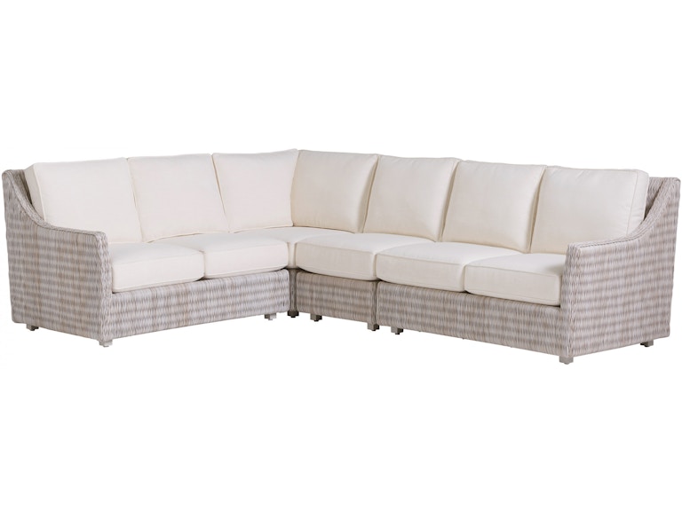 Tommy Bahama Outdoor Living Outdoor Furniture Seabrook Sectional Shown with Cushion Set 3430-Sect at Norwood Furniture