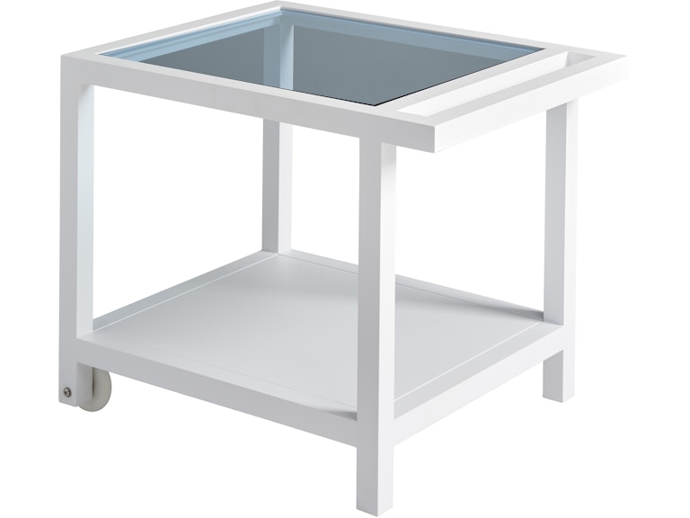 Tommy Bahama Outdoor Living Outdoor Furniture Serving End Table 3460-955 at Norwood Furniture