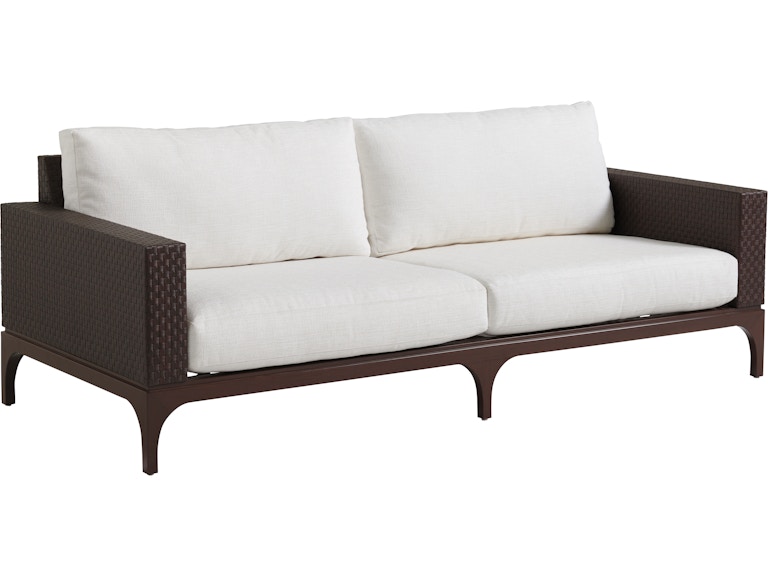 Tommy Bahama Outdoor Living Outdoor Furniture Sofa Shown with Cushion Set 3420-33 at Norwood Furniture