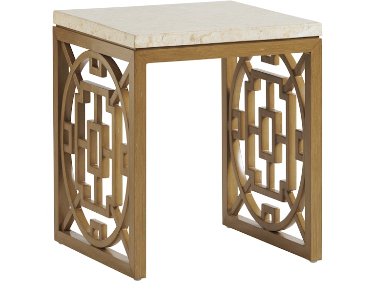 Tommy Bahama Outdoor Living Outdoor Furniture Square End Table 3930-953C at Norwood Furniture