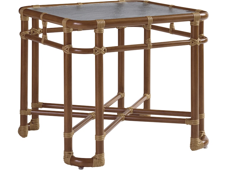 Tommy Bahama Outdoor Living Outdoor Furniture Square End Table 3360-955 at Norwood Furniture