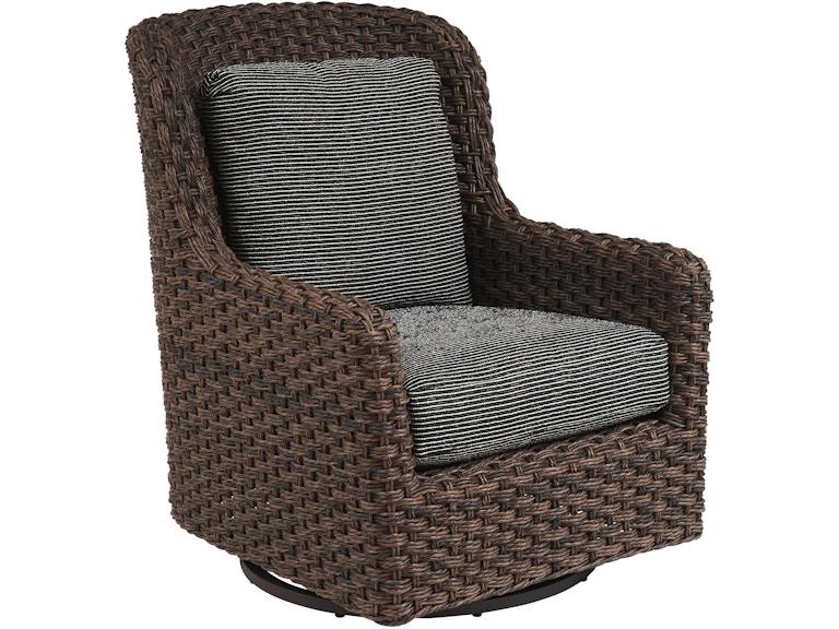 Tommy Bahama Outdoor Living Outdoor Furniture Swivel Glider Chair 3350-10SG-40 at Norwood Furniture