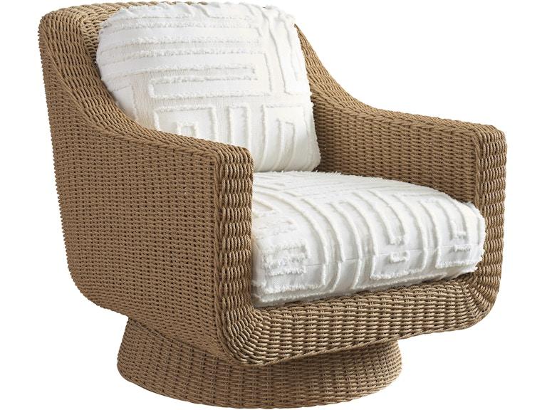 Tommy Bahama Outdoor Living Outdoor Furniture Swivel Lounge Chair 3380-11SW at Norwood Furniture