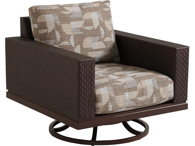 Tommy Bahama Outdoor Living Outdoor Furniture Swivel Lounge Chair 3420-11SW at Norwood Furniture