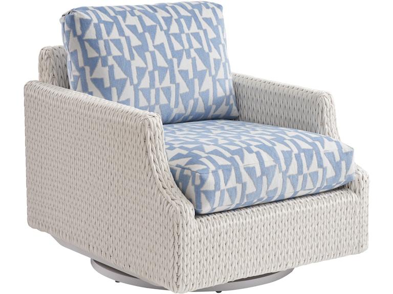 Tommy Bahama Outdoor Living Outdoor Furniture Swivel Glider Lounge Chair 3460-11SG at Norwood Furniture