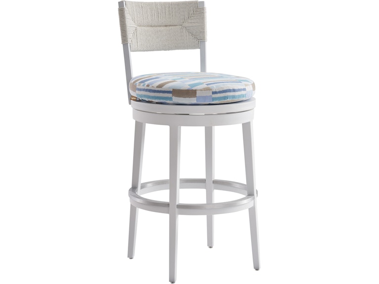 Tommy Bahama Outdoor Living Outdoor Furniture Swivel Bar Stool 3460-16SW at Norwood Furniture