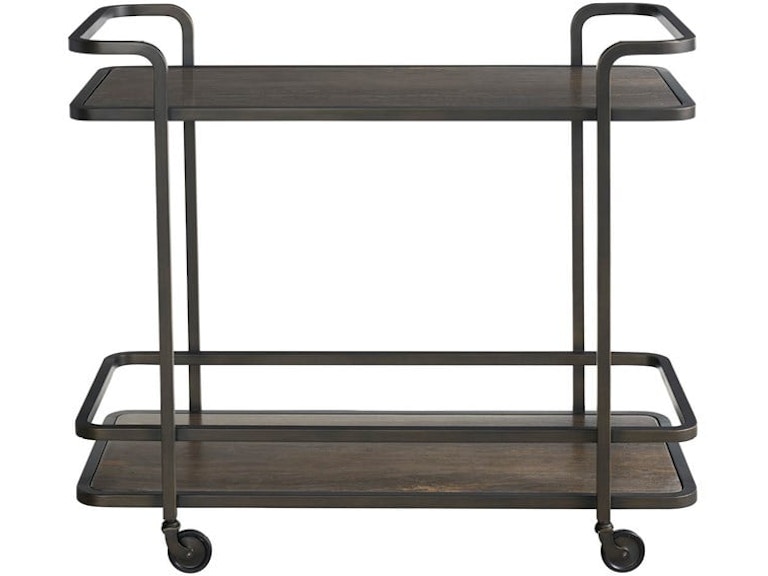 Universal Furniture Bar and Game Room Smoked Bronze Bar Cart U470890 at Norwood Furniture