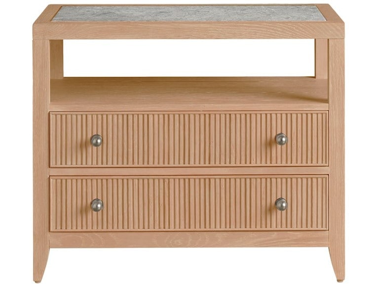 Universal Furniture Bedroom Carmen Two Drawer Nightstand U428A356 at Norwood Furniture