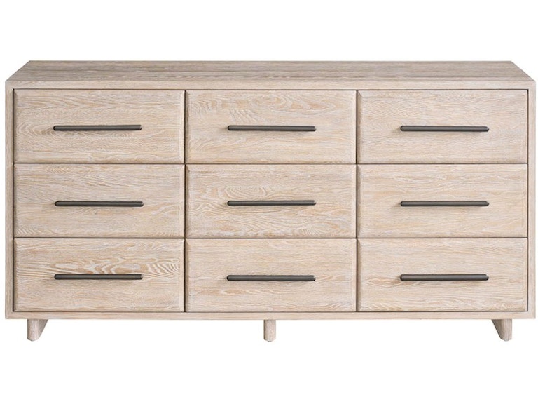 Universal Furniture Bedroom Desert Nine Drawer Dresser U470A050 at Norwood Furniture