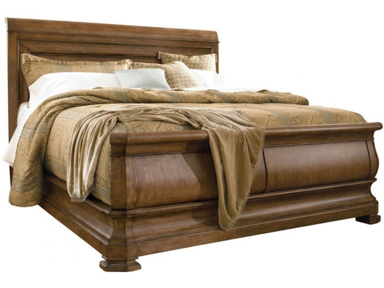 Universal Furniture Bedroom Louie P's Queen Sleigh Bed 07175B at Norwood Furniture