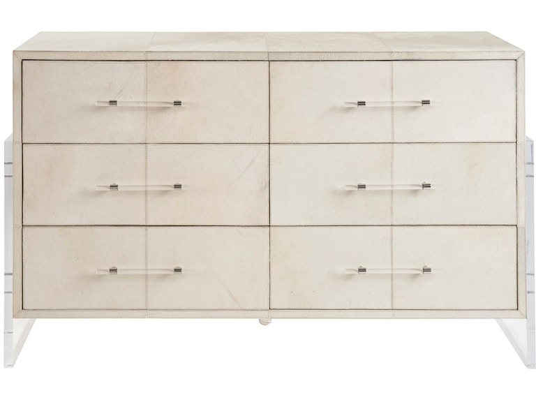 Universal Furniture Bedroom Lyra Six Drawer Dresser U365A060 at Norwood Furniture