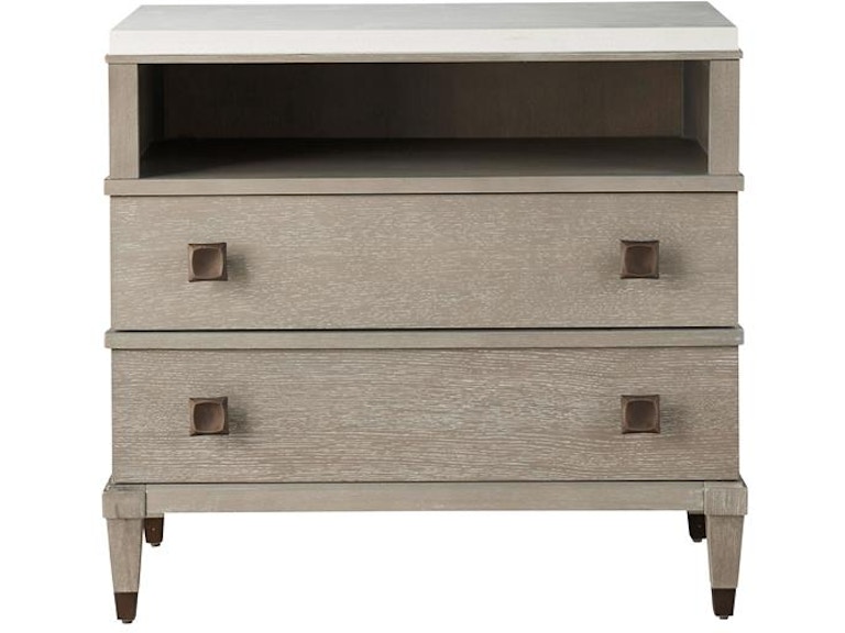 Universal Furniture Bedroom Playlist Two Drawer Nightstand 507A351 at Norwood Furniture