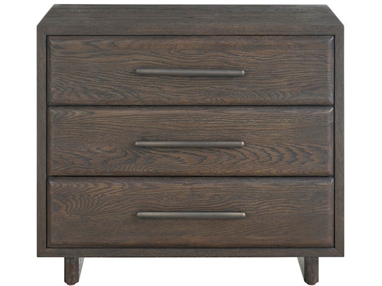 Universal Furniture Bedroom Sable Three Drawer Nightstand U470350 at Norwood Furniture