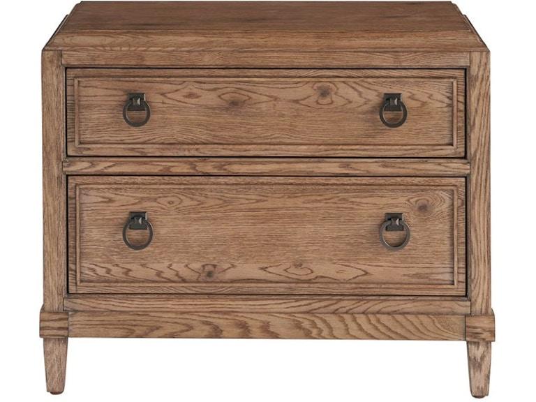 Universal Furniture Bedroom Sienna Two Drawer Nightstand U400355 at Norwood Furniture