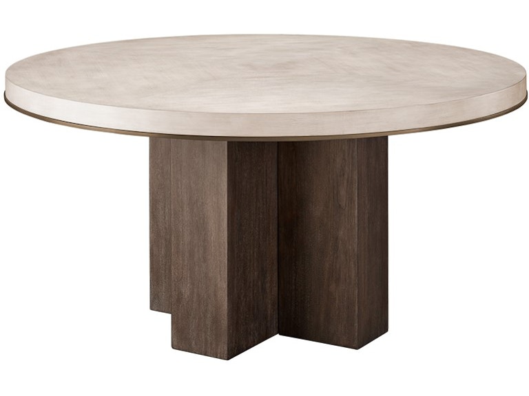 Universal Furniture Casual Dining Topanga Round Dining Table U225B757 at Norwood Furniture