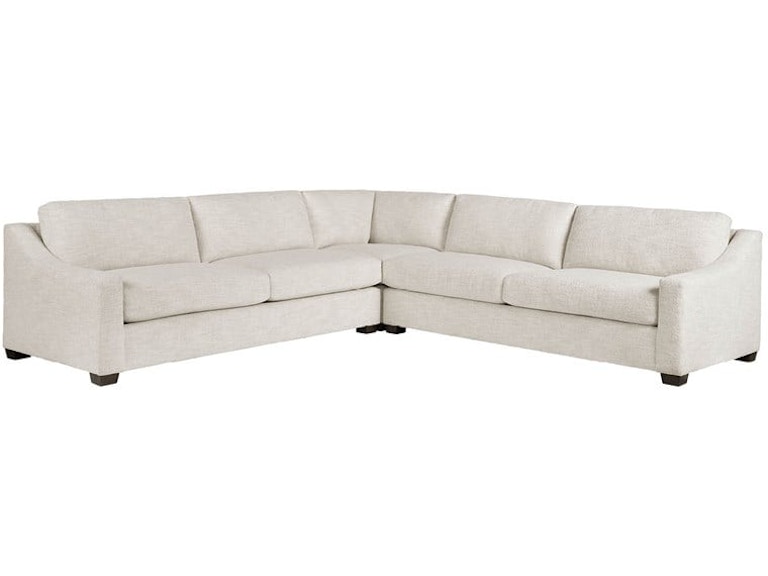 Universal Furniture Living Room Brooke Sectional - Special order U031510 at Norwood Furniture