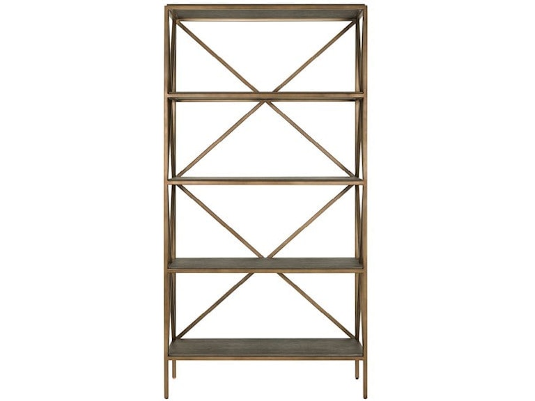 Universal Furniture Living Room Cocoa Etagere U508851 at Norwood Furniture