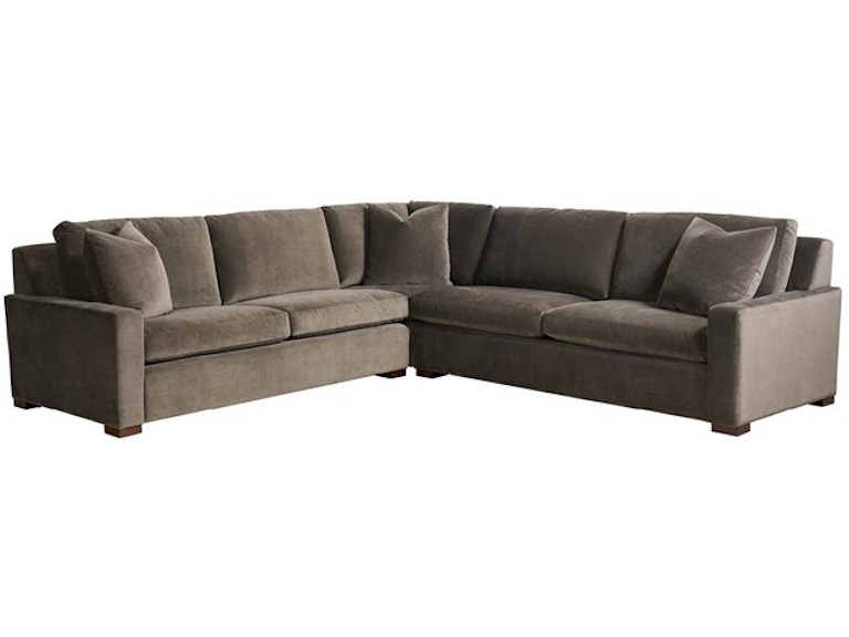 Universal Furniture Living Room Fletcher 3 pc Sectional U474510LV3-1162-1 at Norwood Furniture
