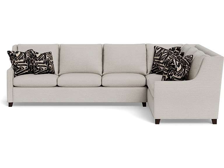 Universal Furniture Living Room Hudson Sectional U064566RS at Norwood Furniture