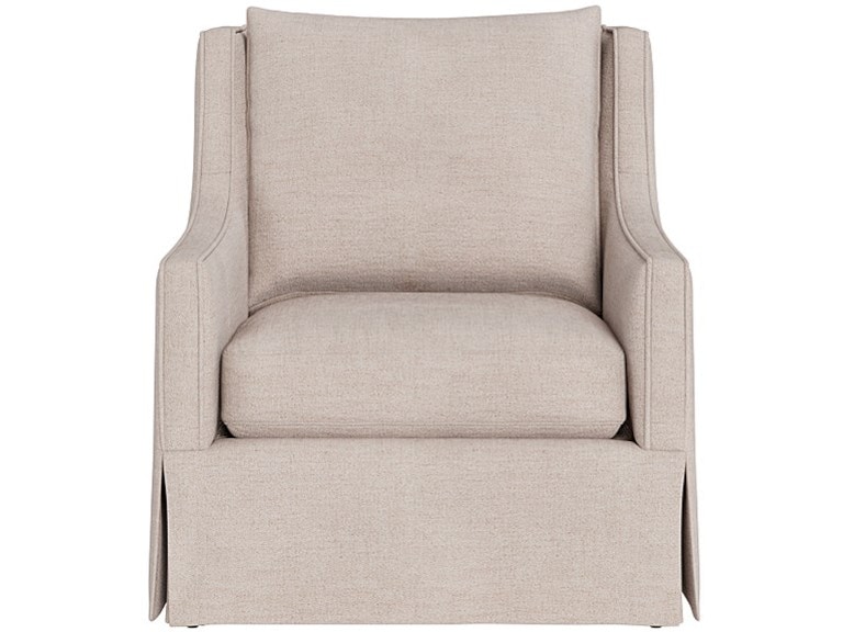 Universal Furniture Living Room Hudson Skirted Chair - Special Order U064503 at Norwood Furniture