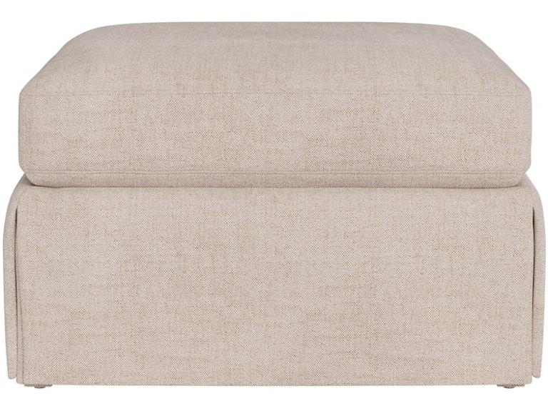 Universal Furniture Living Room Hudson Skirted Ottoman -Special Order U064504 at Norwood Furniture
