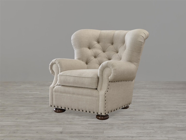 Universal Furniture Living Room Maxwell Chair 437503-100 at Norwood Furniture