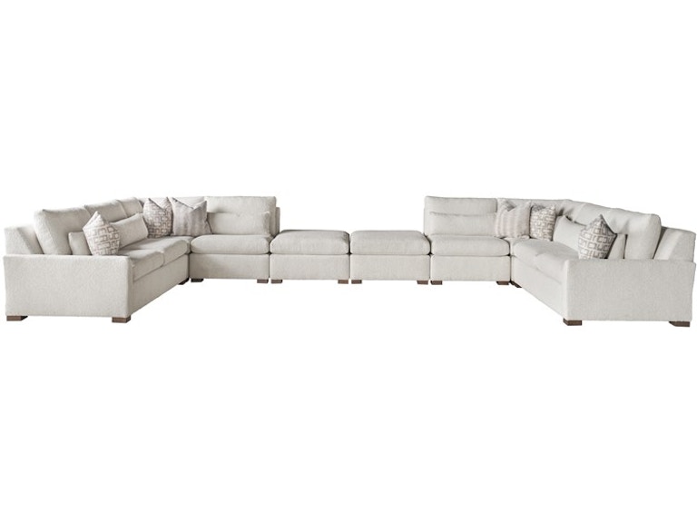 Universal Furniture Living Room Modern U Choose Luxe Sectional - Special Order U391510 at Norwood Furniture