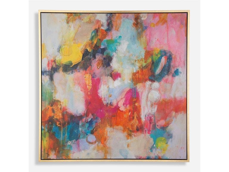 Uttermost Art A Colorful Mindset Framed Abstract Art 32374 at Norwood Furniture