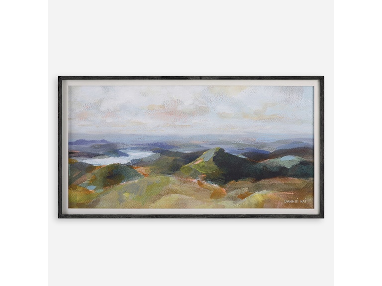 Uttermost Art Above The Lakes Framed Landscape Print 32290 at Norwood Furniture
