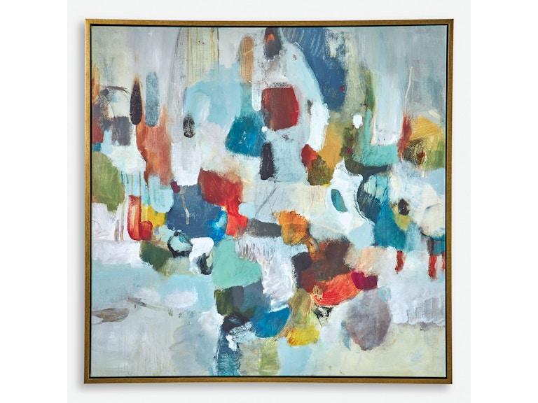 Uttermost Art As We Say Framed Abstract Art 32327 at Norwood Furniture