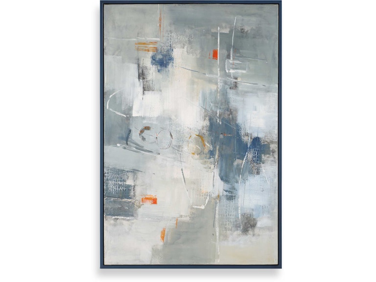 Uttermost Art Blueprint Hand Painted Modern Art 32438 at Norwood Furniture