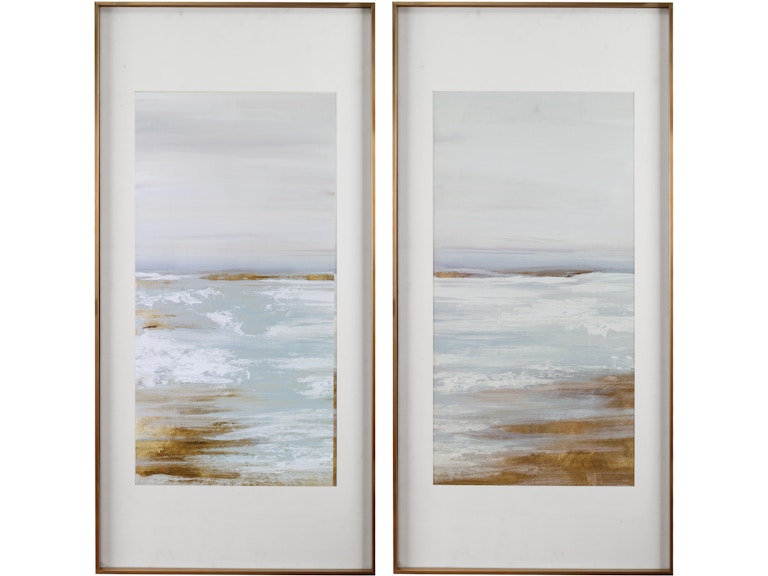 Uttermost Art Coastline Framed Prints Set/2 33716 At Norwood Furniture