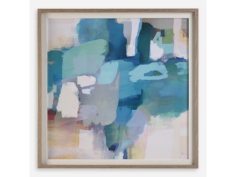 Uttermost Art Continue On Abstract Framed Print 32316 at Norwood Furniture