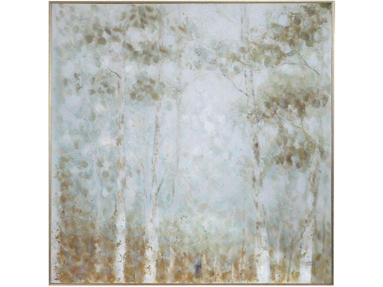 Uttermost Art Cotton Woods Hand Painted Canvas 31417 at Norwood Furniture