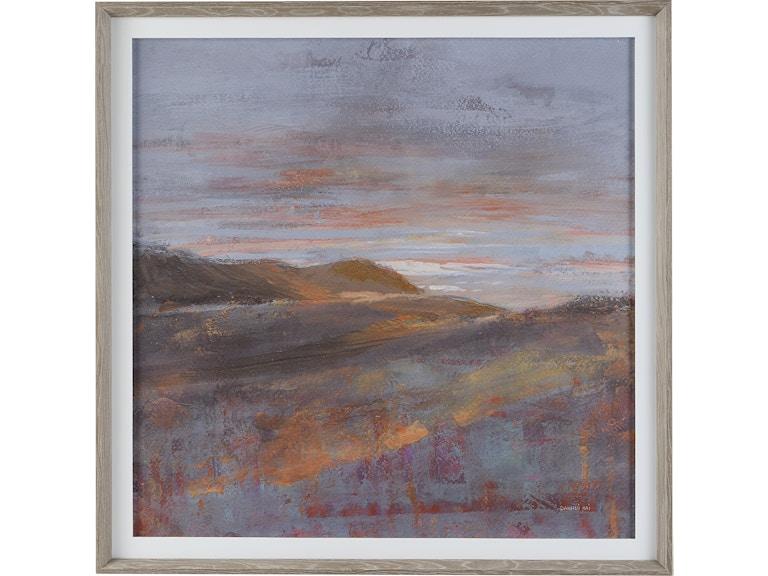 Uttermost Art Dawn On The Hills Framed Print 41452 at Norwood Furniture