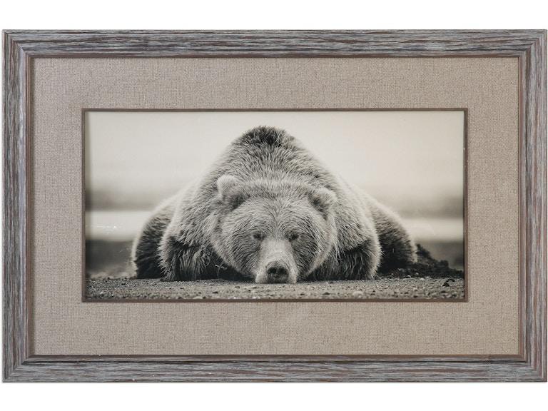 Uttermost Art Deep Sleep Bear Print 33661 at Norwood Furniture