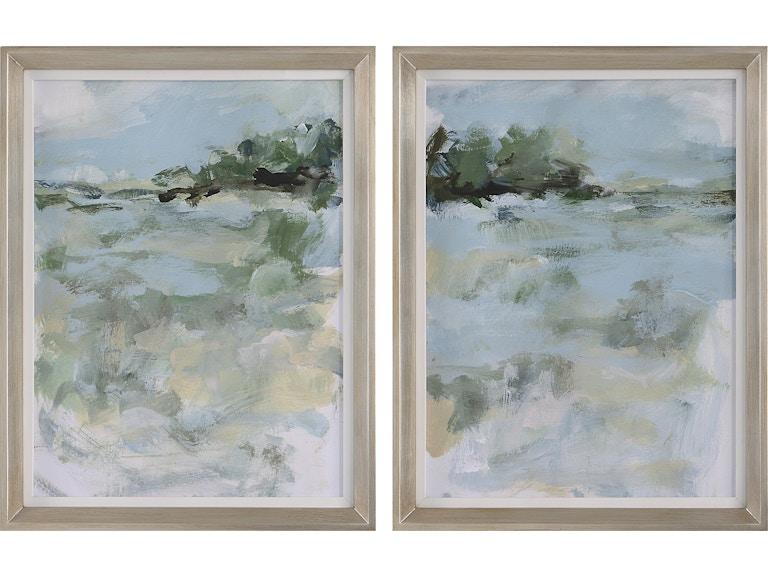 Uttermost Art Far Away View Framed Prints Set/2 41454 at Norwood Furniture