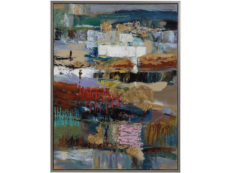 Uttermost Art Fiesta Hand Painted Canvas 37005 at Norwood Furniture