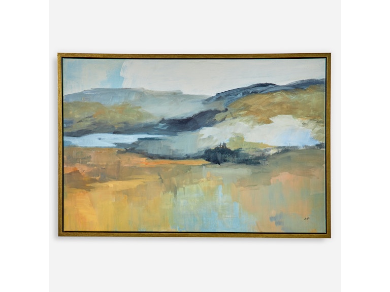 Uttermost Art Folded Hills Framed Landscape Art 32333 at Norwood Furniture