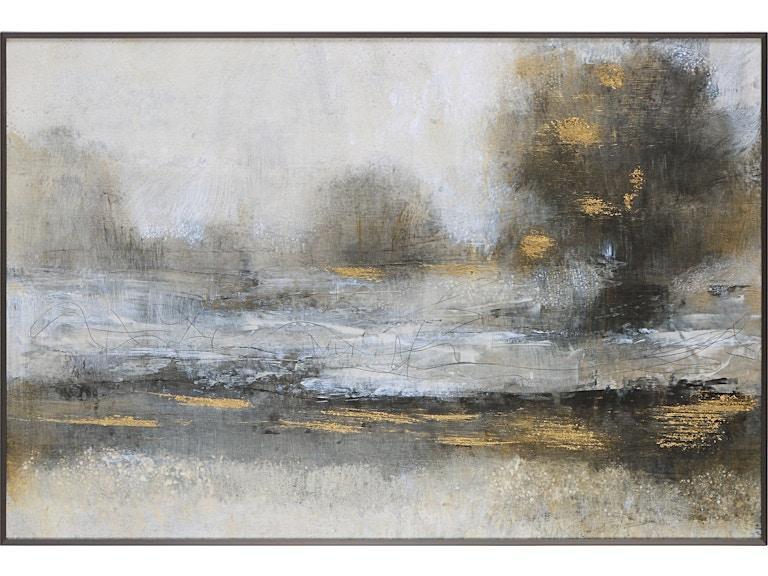 Uttermost Art Gilt Misty Landscape Framed Print 41437 at Norwood Furniture