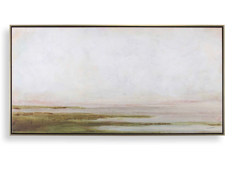 Uttermost Art Hazy Lake Framed Landscape Art 32485 at Norwood Furniture