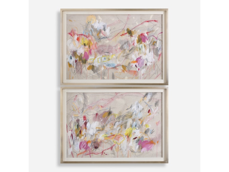 Uttermost Art Metropolitan Rush Abstract Prints Set/2 32351 at Norwood Furniture
