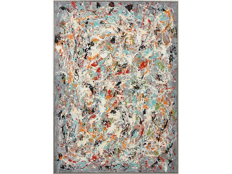 Uttermost Art Organized Chaos Hand Painted Canvas 34379 at Norwood Furniture
