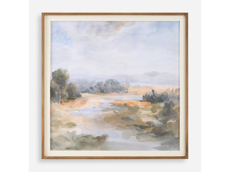 Uttermost Art River Afternoon Landscape Print 32379 at Norwood Furniture