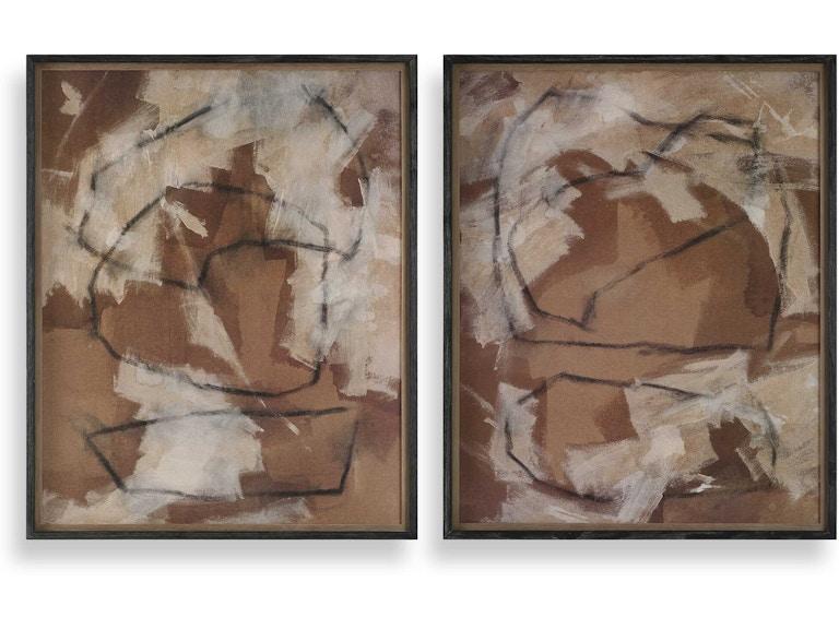 Uttermost Art Rush and Dash Framed Prints Set/2 32444 at Norwood Furniture