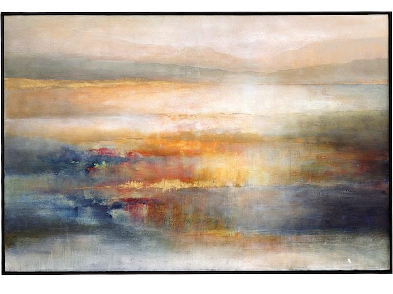 Uttermost Art Seafaring Dusk Hand Painted Abstract Art 32286 at Norwood Furniture